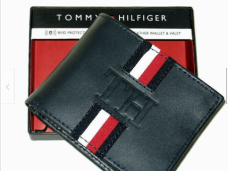 Billetera Tommy Hilfiger para hombre c  marron RN129919 Fashion