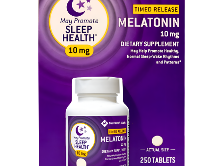 Melatonin - Member s Mark - 10mg - 250 Tabletas Online Sale