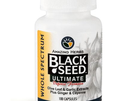 Black Seed Ultimate Defense Formula, 100 Capsules, Amazing Herbs Online Hot Sale