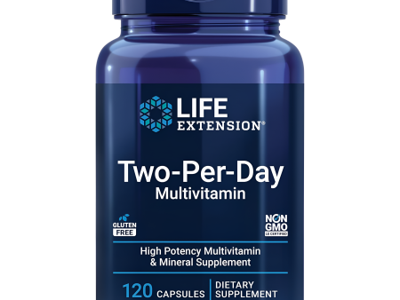 Two-Per-Day Multivitaminico Life Extension, 120 capsulas Cheap