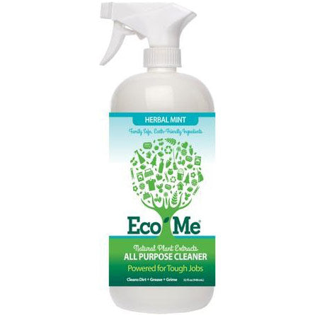 Eco-Me All Purpose Cleaner, Natural Plant Extracts, Herbal Mint, 32 oz For Discount