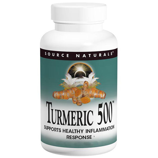 Turmeric 500, Value Size, 120 Tablets, Source Naturals Sale