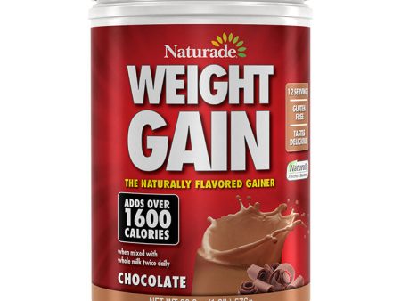 All Natural Weight Gain - Chocolate, 20.3 oz (12 Servings), Naturade Online now