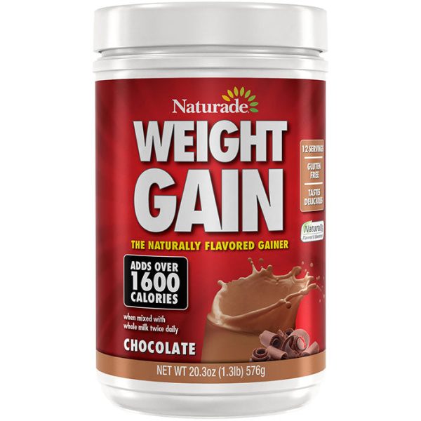 All Natural Weight Gain - Chocolate, 20.3 oz (12 Servings), Naturade Online now